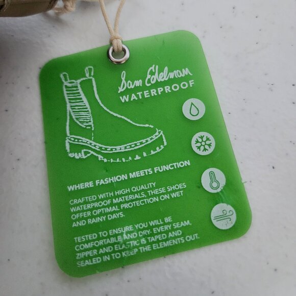Sam Edelman Waterproof Boot "NEW" - Picture 11 of 16